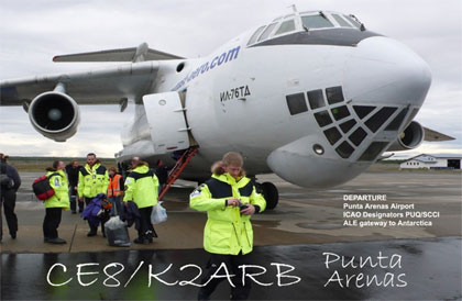 CE8/K2ARB Global QSL