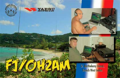 QSL FJ/OH2AM