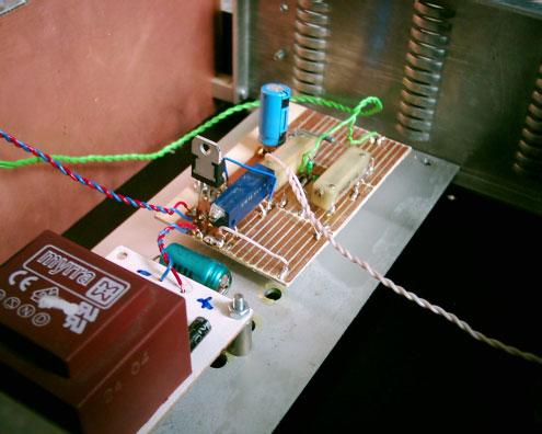 PCB with the antenna azimuth indicator