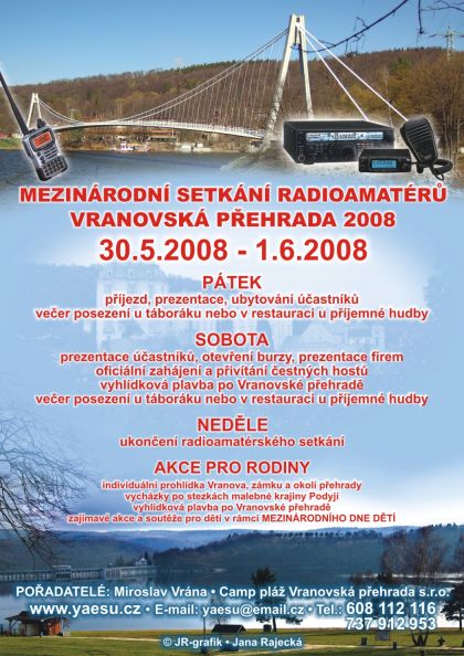 Let�k Vranovsk� p�ehrada 2008