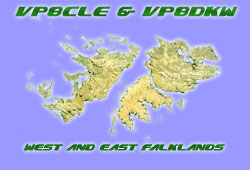 VP8CLE a VP8DKW Falklandy