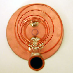 Look through the WI-FI antenna