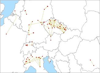 QSO map for 24 GHz
