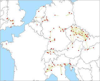 QSO map for 24 GHz