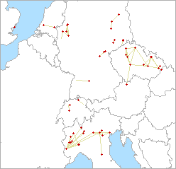QSO map for 24 GHz