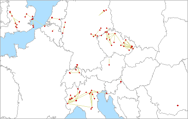 QSO map for 24 GHz